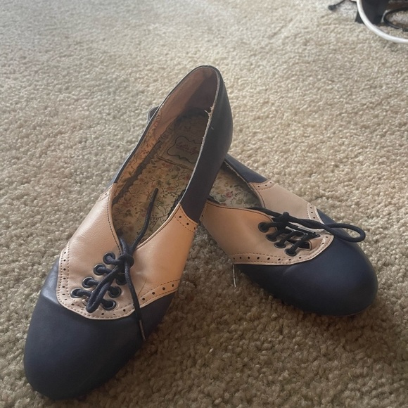Bettie Page Shoes - Bettie Page Good Used Condition Ballet Flats